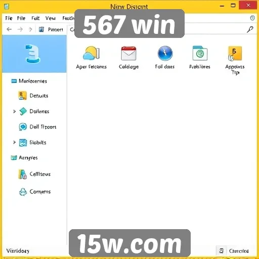 Interface do usuário do 567 win é intuitiva